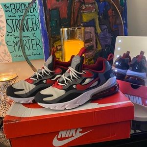 Air Max 270 React GS 'University Red'